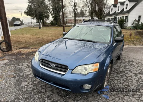 2007 Subaru Outback 2.5I from USA, damaged, VIN 4S4BP61C977305221